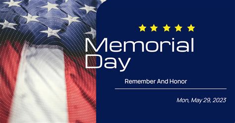Memorial Day Reminder LinkedIn Posts | Design Templates