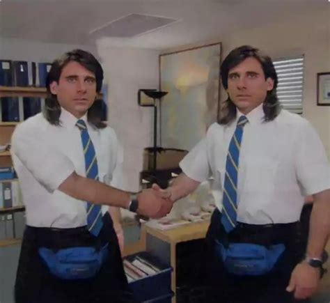 Michael Scott Handshake Meme Template