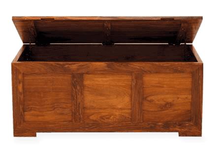 Cube Blanket Box - Indian Solid Sheesham Wood Furniture – Saraf Furniture