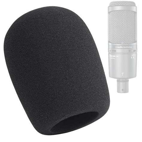Microphone Covers Foam 1-Pack, High Density Foam Mic Windshield Pop for ...