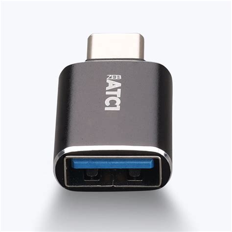 ZEBRONICS ATC1 USB Type A to Type C Converter with USB 3.0, High-Speed ...