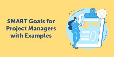 Image result for Project Manager Smart Goals Examples