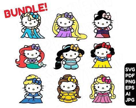 Schema Della Principessa Hello Kitty