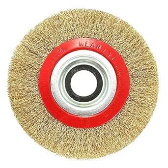 Ubersweet® Imported 2X(Wire Brush Wheel for Bench Grinder Polish ...