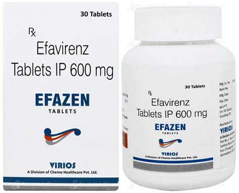 Efazen 600 Mg Tablets 30 - Uses, Side Effects, Dosage, Price | Truemeds