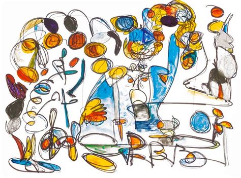 Like a fish in water Painting by Nathalie Gribinski | Saatchi Art