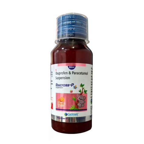 IBUCROSS-P 60ml Syrup Gelmek Healthcare Pvt. Ltd