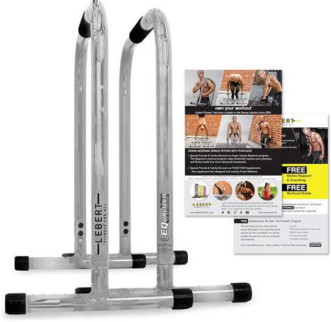Lebert Fitness Dip Bar Stand - Original Equalizer India | Ubuy
