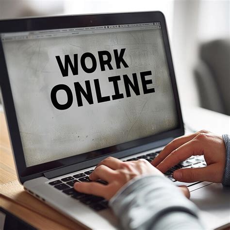 Online work illustration | Premium AI-generated image