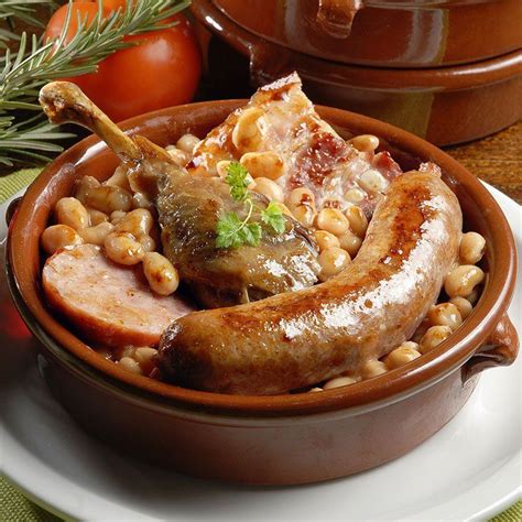 recette cassoulet avec manchon de canard