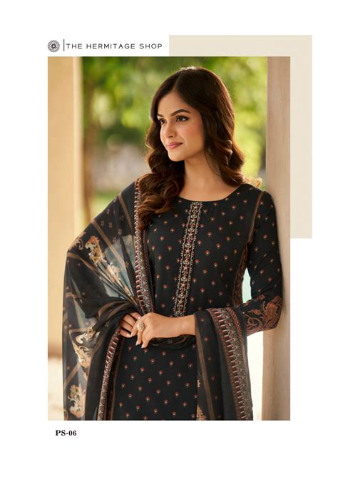 Hermitage Paisely Vol 2 Finest Printed Lawn Cotton Dress Material