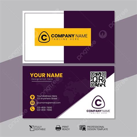 Unique Business Card Template 的图像结果