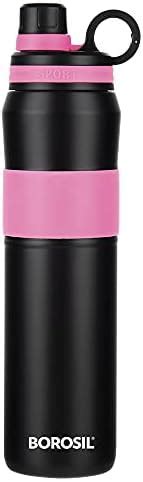 Borosil Hydra Trek 700 ml Stainless Steel Water Bottle | Double Wall ...