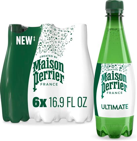 Amazon.com: Maison Perrier Unflavored Sparkling Water, 16.9 Fl Oz ...