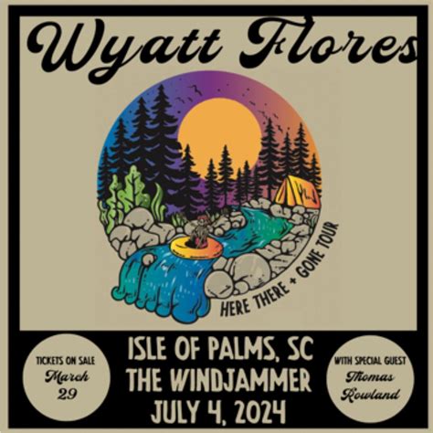 Wyatt Flores at The Windjammer’s NÜTRL Beach Stage with Thomas Rowland ...