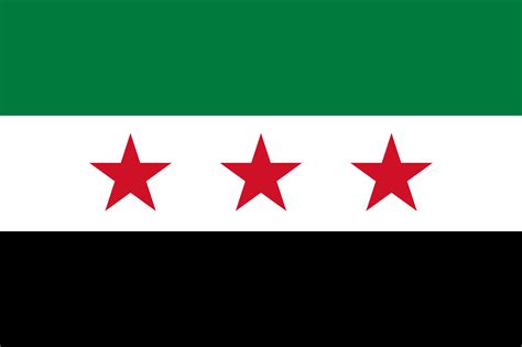FSA (Free Syrian Army) Flag aka Pre-1958 Syria Flag : r/vexillology