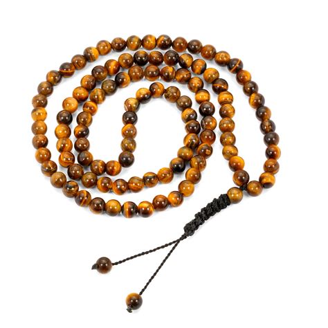Certified Tiger's Eye Japa Mala (108+2 Beads) – Vibrancys