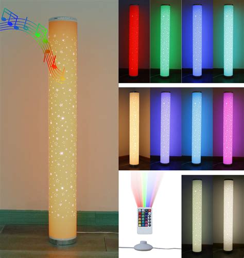 Factory 24 Remote Control Floor Lamp for RGB Colors Decoration - LED ...