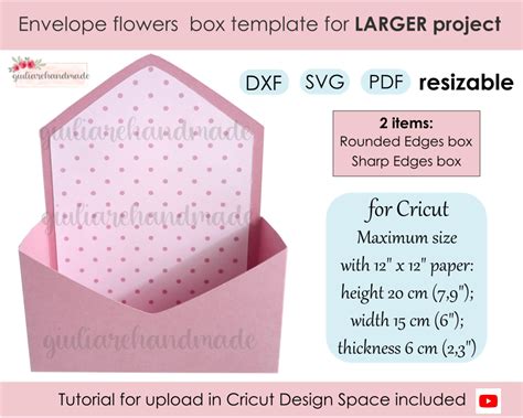 Image result for Envelope Box Template