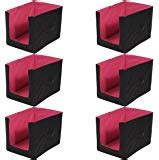PAffy Fabric Foldable Drawer Dividers, Storage Boxes (Beige) - Set of 4 ...