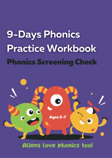 Buy 9-Days Phonics Practice Workbook: Year 1 Preparation for the ...
