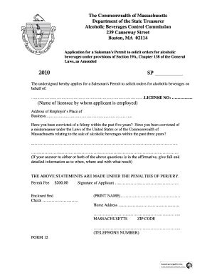 Fillable Online SalesmanTransportation Renewal Procedures Fax Email ...