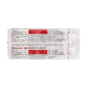 NEXSART-80MG - Strip of 10 Tablets : Amazon.in: Health & Personal Care
