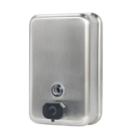 Stardrix Heavy Duty Stainless Steel Wall Mount Soap Dispenser, 1100ml ...
