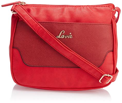 Lavie Sling Bag (Red) : Amazon.in: Fashion