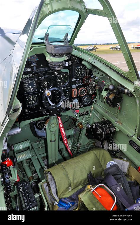Image result for Spitfire Cockpit