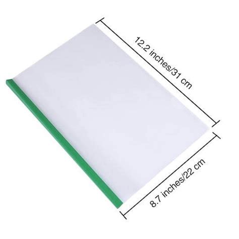 Transparent Stick/Strip File Folder (A4 Size)