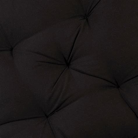 Oversized Floor Cushion, Black