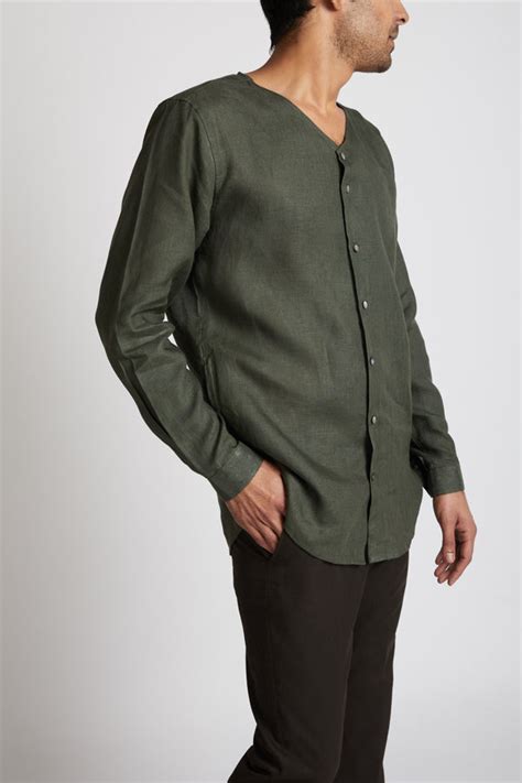 Buy Organic Hemp Kurtas for Men Online - B Label Ethical Clothing