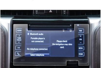 Shell Guard Screen Guard for Toyota Fortuner Car's Infotainment System ...