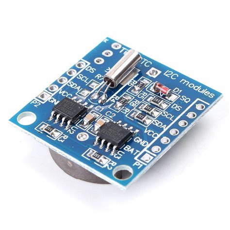ROBODIUM DS1307 Real Time Clock RTC Module with AT24C32 EEPROM Memory,