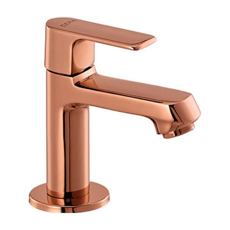 Lustre Table Mounted Regular Basin Tap Chelsea - Rose Gold on Decure.in