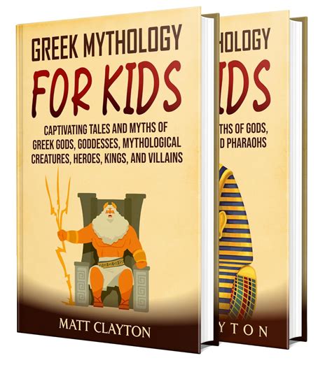 Mythology for Kids: Captivating Greek and Egyptian Myths for Children eBook : Clayton, Matt ...