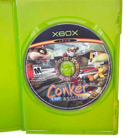 Microsoft Xbox Conker: Live & Reloaded Video Game