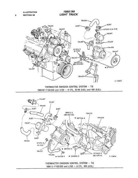 Image result for Ford Engine Exploded View