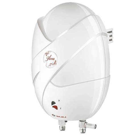 Buy BAJAJ Flora 3 Litre 4 Star Vertical Instant Geyser with Swirl Flow ...