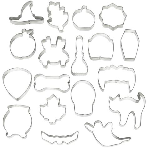 Wilton Halloween Cookie Cutter Set, 18-Piece - Walmart.com