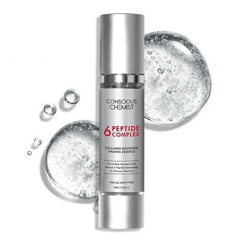 Conscious Chemist 6 Peptide Serum for Face | 50ml | Complex Collagen ...
