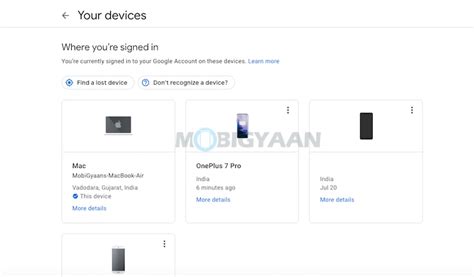 Image result for View Logged-In Devices Google
