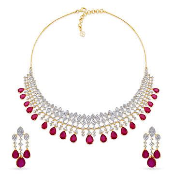 Shop Diamond Choker Necklaces by Tanishq