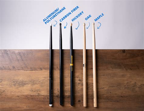 The Different Types Of Drumsticks (And The Best To Buy) - Drumeo Beat