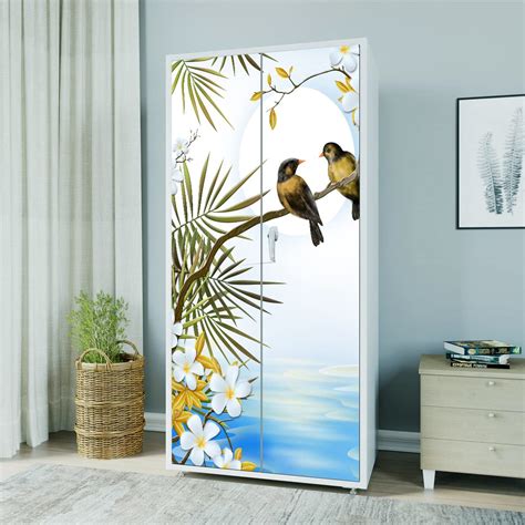 WallDaddy Self Adhesive Almirah Stickers, Wall Stickers, Decorative ...