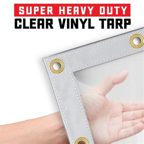 Core Tarps 30-ft x 40-ft White Commercial Vinyl 30-mil Tarp CT-201 ...