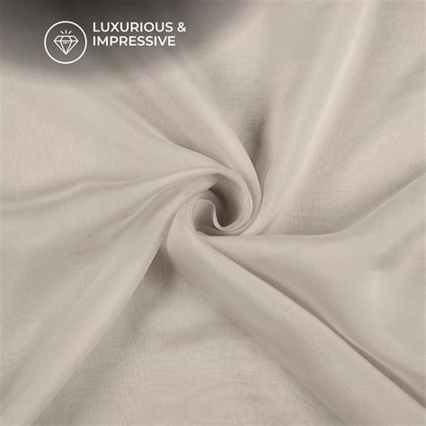 Plain Pure Organza - Buy Pure Organza Fabric Online in India @ Rs.359 ...