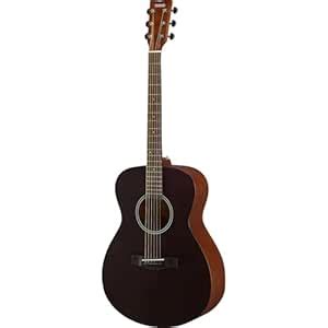 Yamaha FS400 Acoustic Guitar – Smoky Black Finish, 6 Strings, Full-Size ...