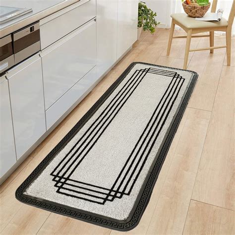 OnlyMat Elegant Soft Anti-Skid Polypropylene Border Flocked Floor Mat